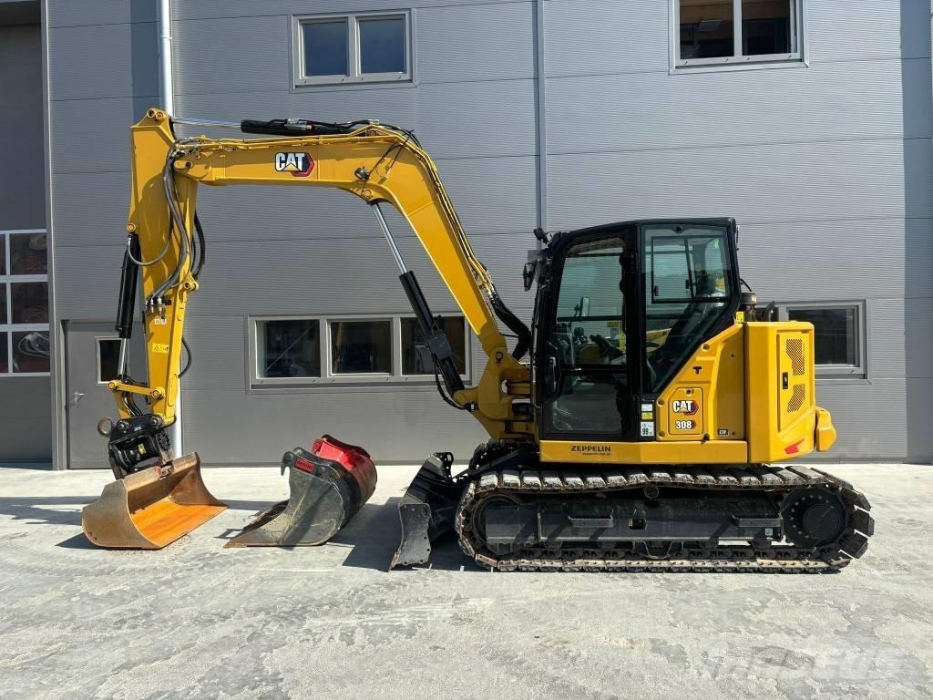 CAT 308 Малые экскаваторы 7т-12т