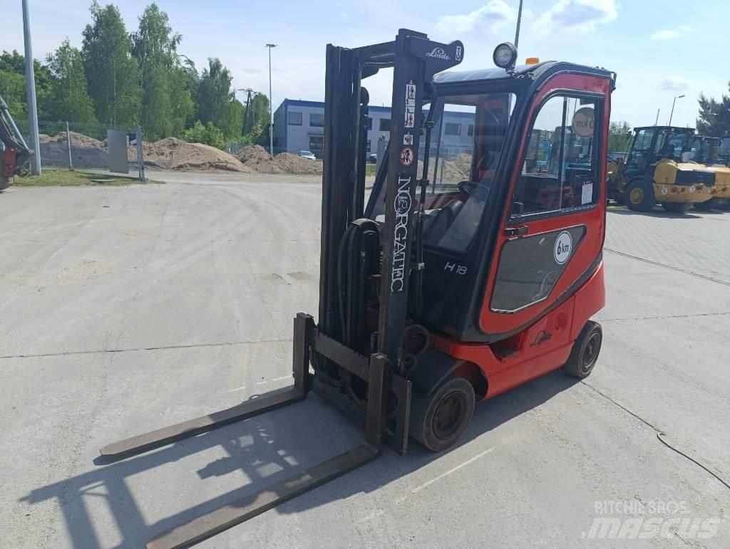 Linde H 18 T-03 Газовые погрузчики