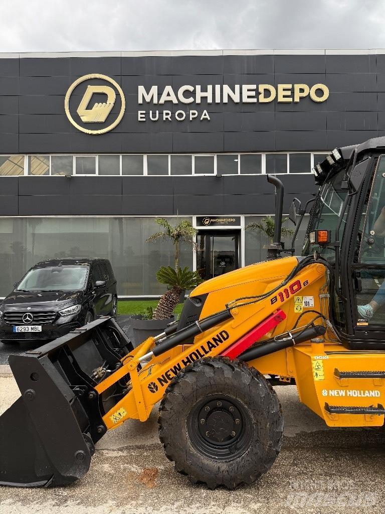 New Holland B 110 B Экскаваторы-погрузчики