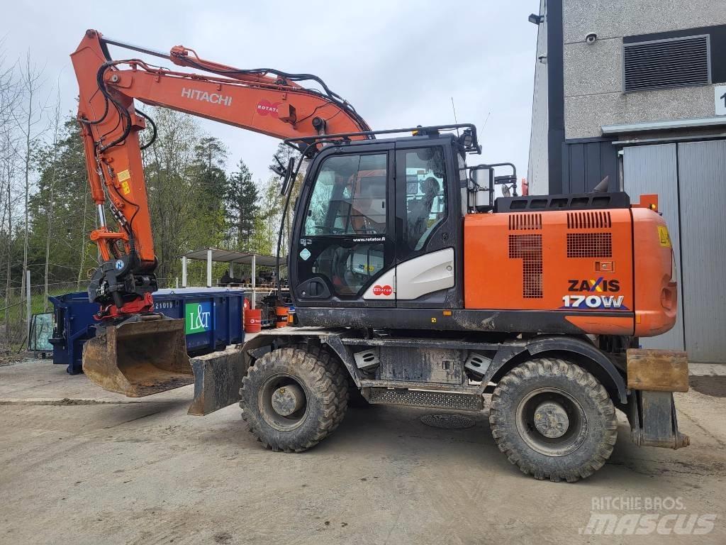 Hitachi ZX170W-6 Колёсные экскаваторы