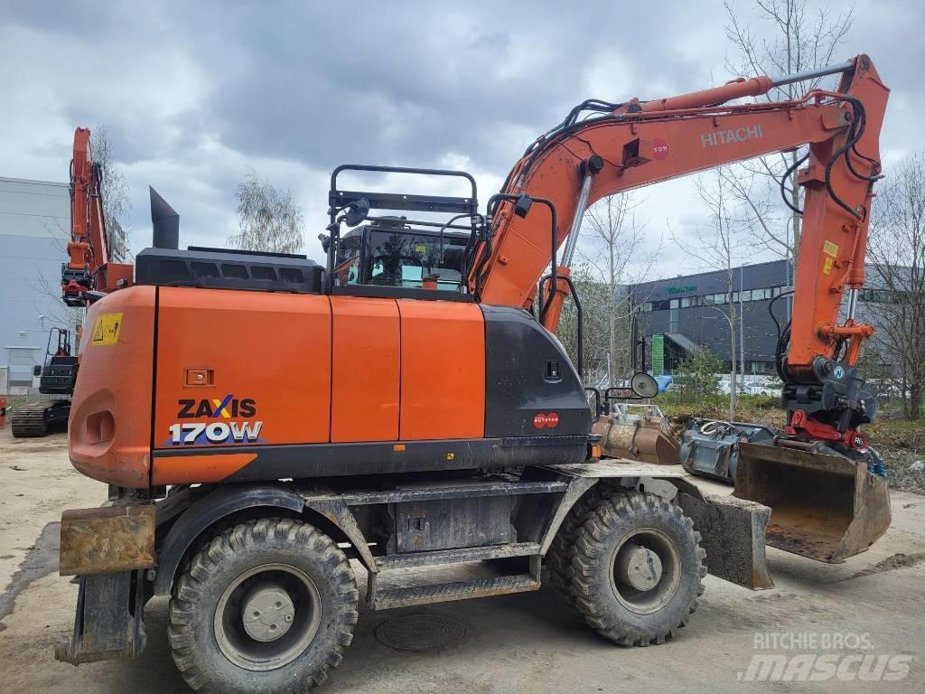 Hitachi ZX170W-6 Колёсные экскаваторы