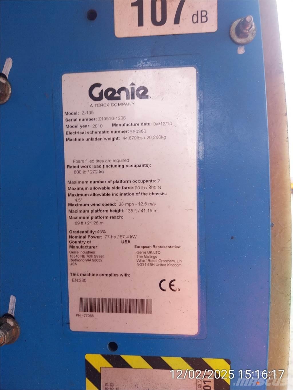 Genie Z135/70 Коленчатые подъемники