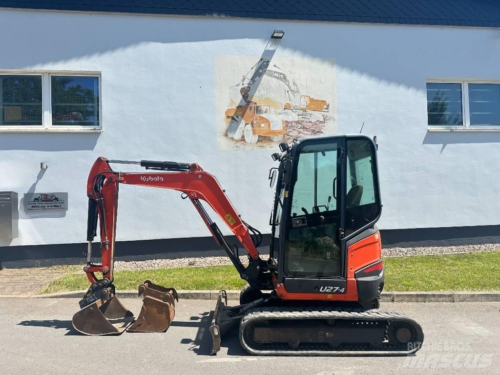 Kubota U 27-4 Мини-экскаваторы