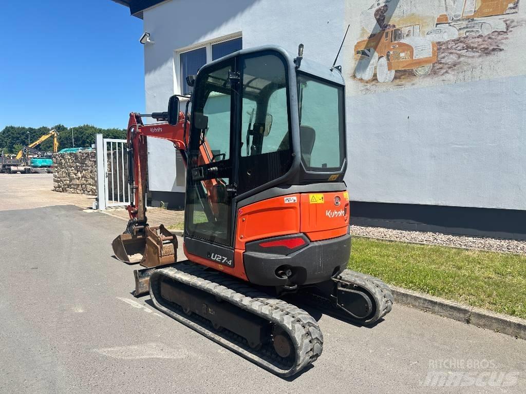 Kubota U 27-4 Мини-экскаваторы