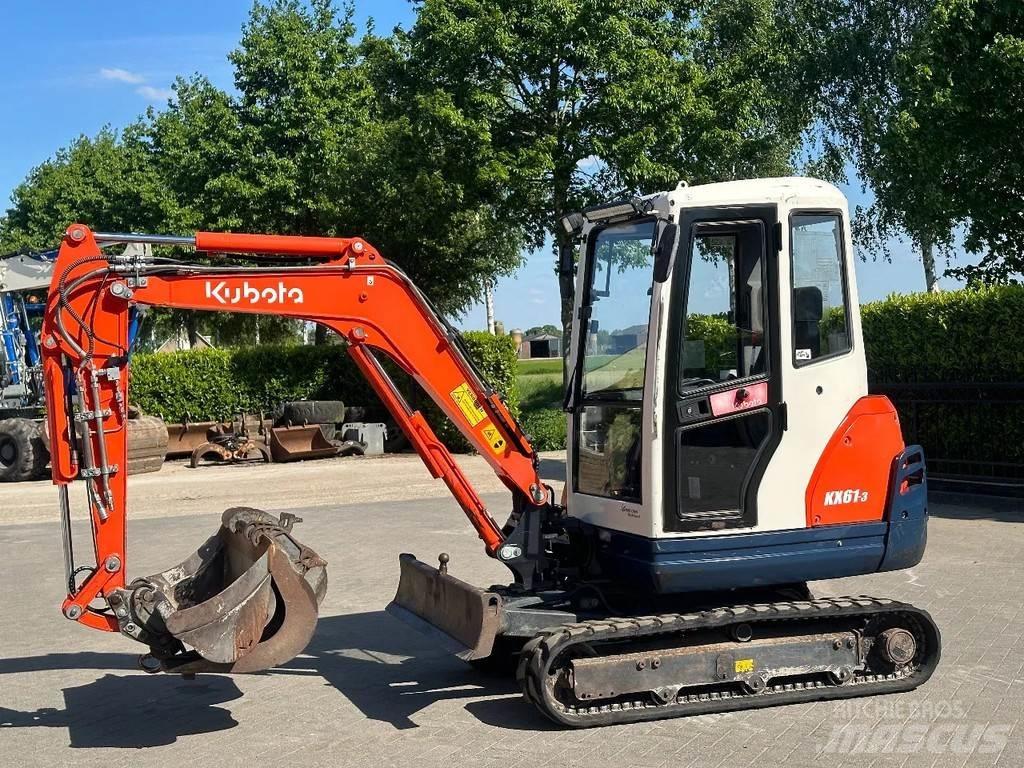 Kubota KX61-3 Мини-экскаваторы