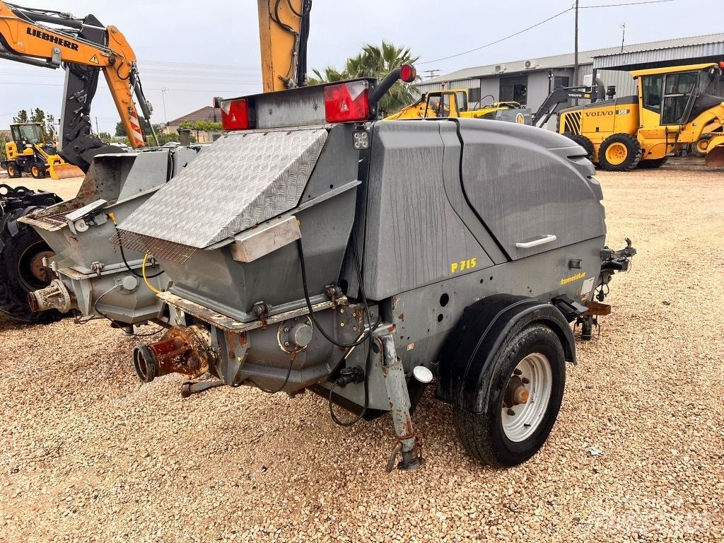 Putzmeister P 715 TD Бетононасосы