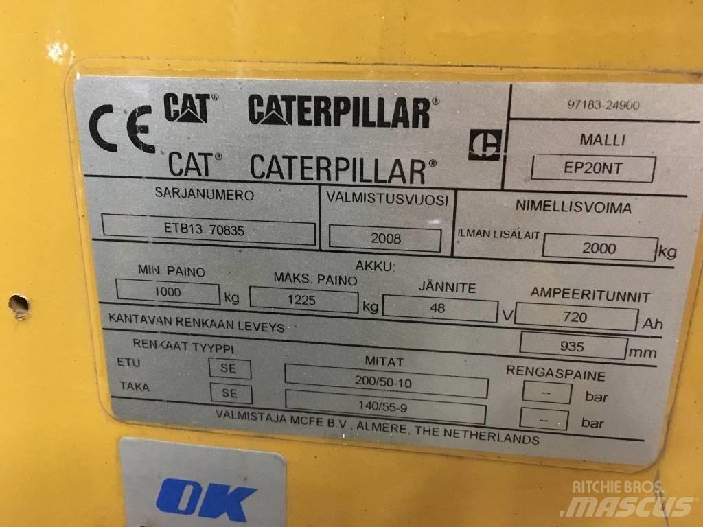 CAT EP 20 NT Электропогрузчики