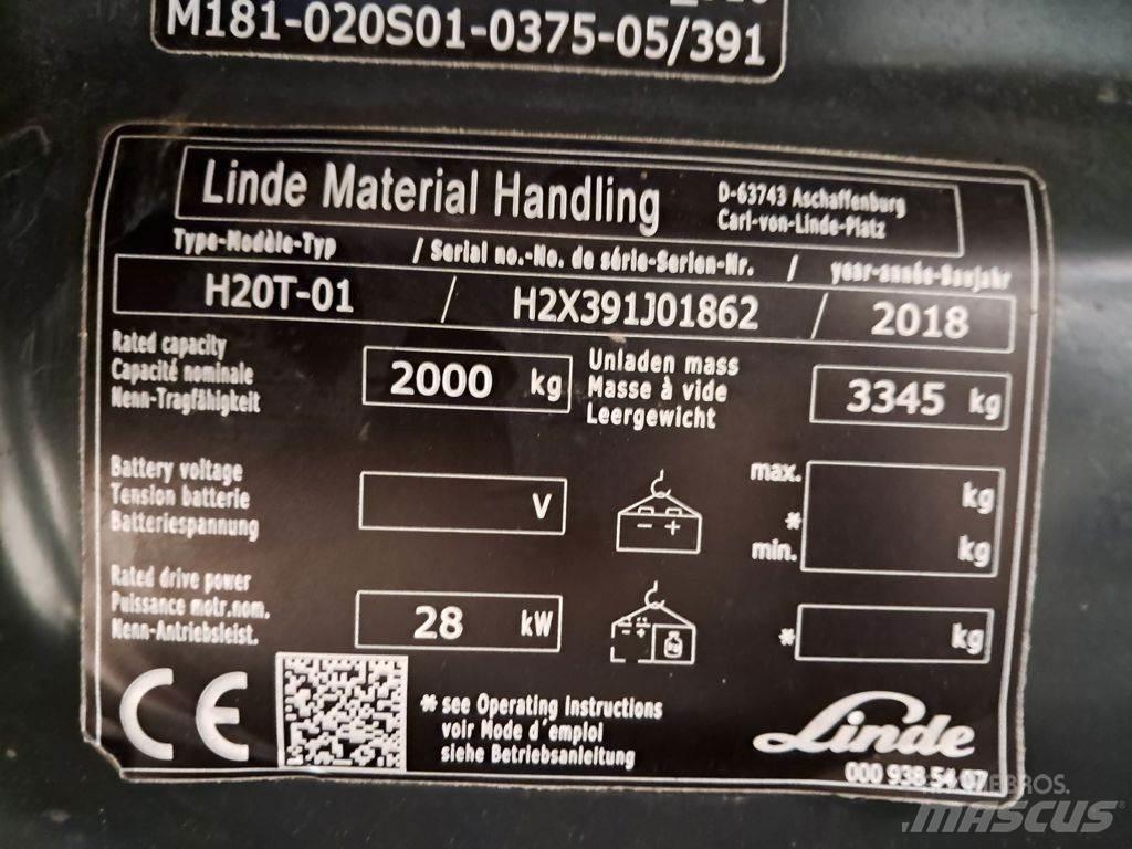 Linde H20T-01 Газовые погрузчики