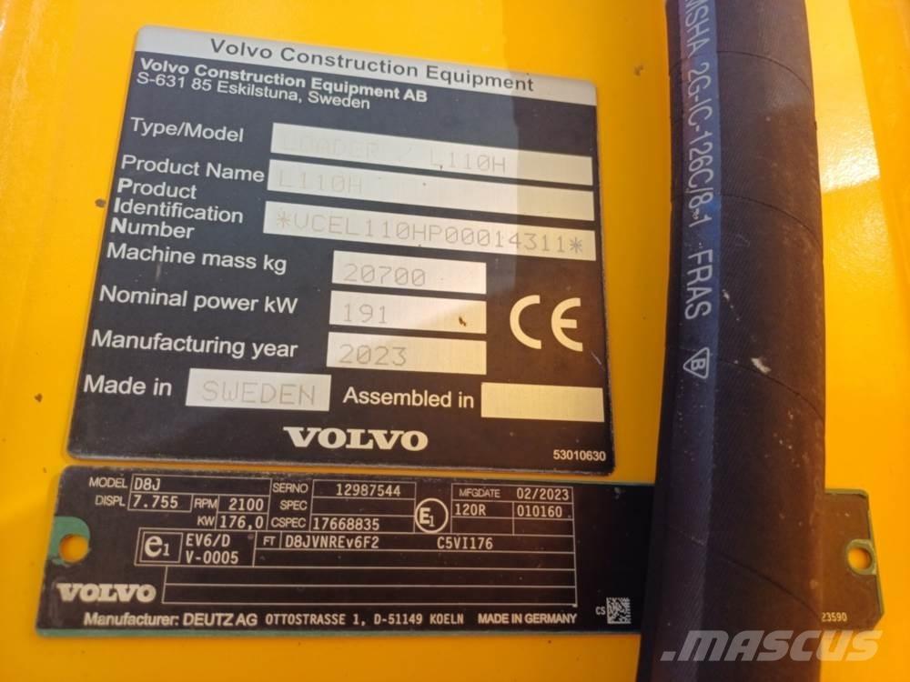 Volvo L110H Фронтальные погрузчики