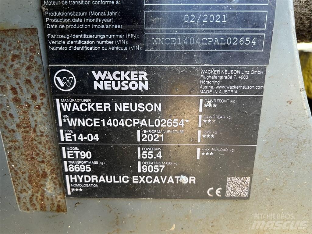 Wacker Neuson ET90 Малые экскаваторы 7т-12т