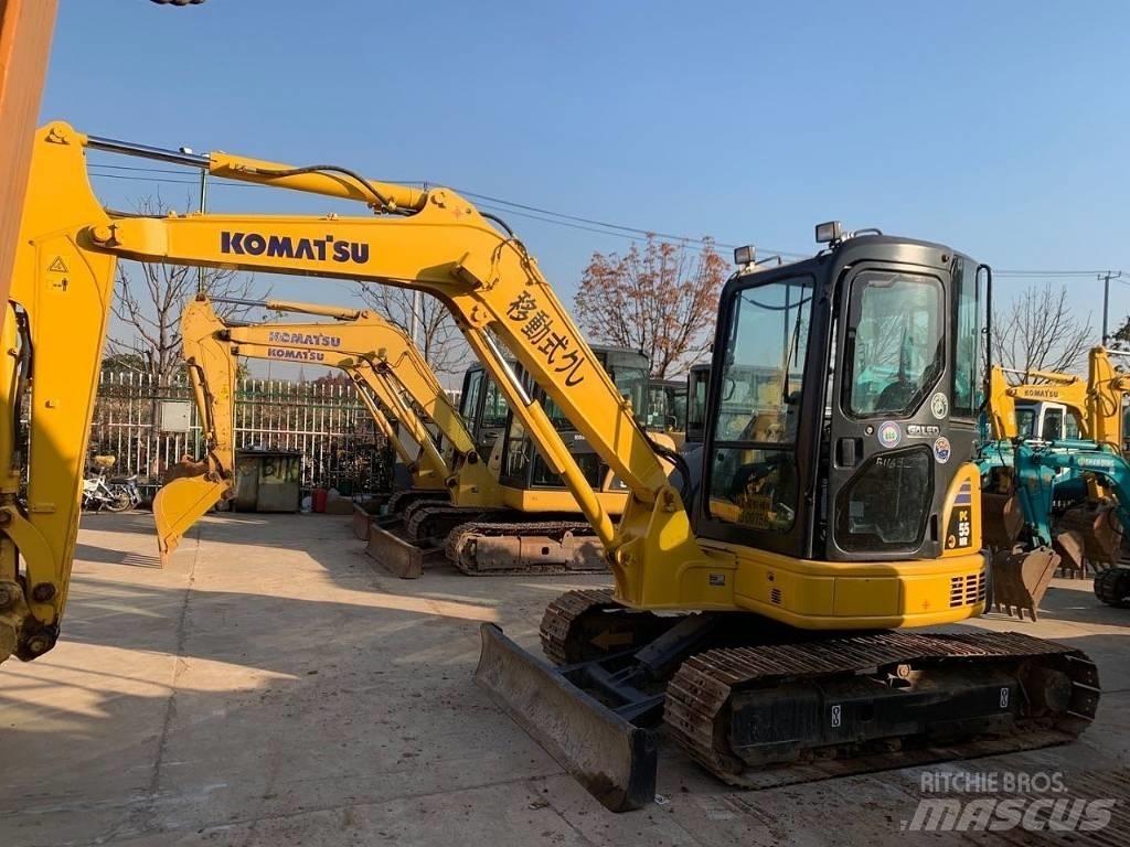 Komatsu PC 55 Мини-экскаваторы