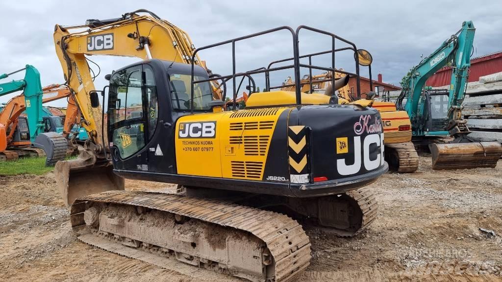 JCB JS 220 LC Гусеничные экскаваторы