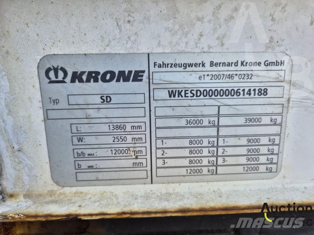 Krone SD Тентованные полуприцепы