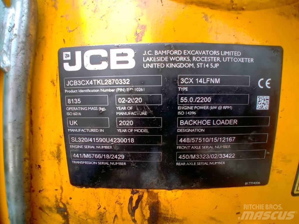 JCB 3 CX 4 T Экскаваторы-погрузчики