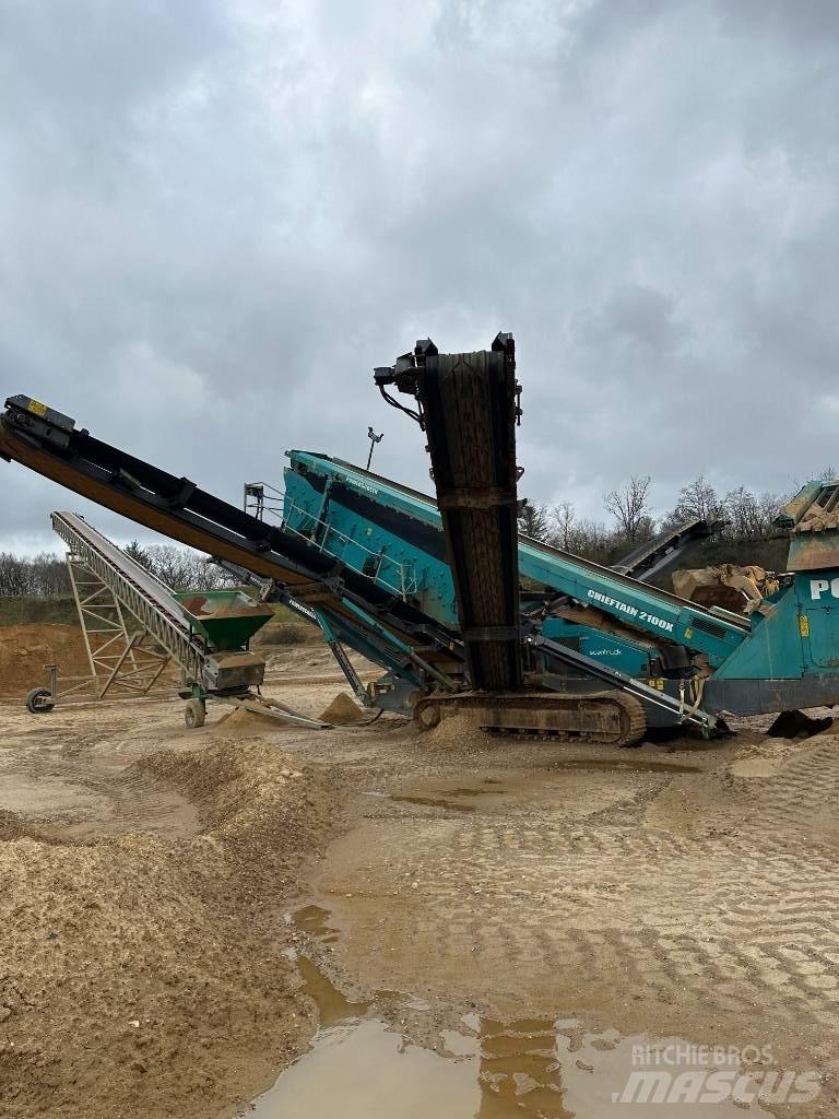 PowerScreen 2100X Мобильные грохоты