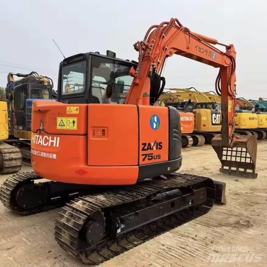 Hitachi ZX 75 US Малые экскаваторы 7т-12т