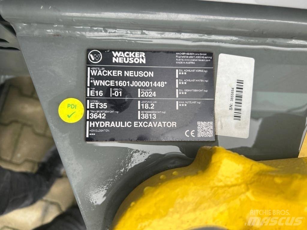 Wacker Neuson ET35 Гусеничные экскаваторы
