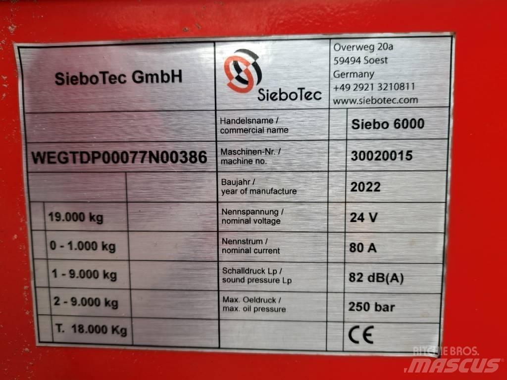 Siebotec Siebo 6000 Барабанный грохот