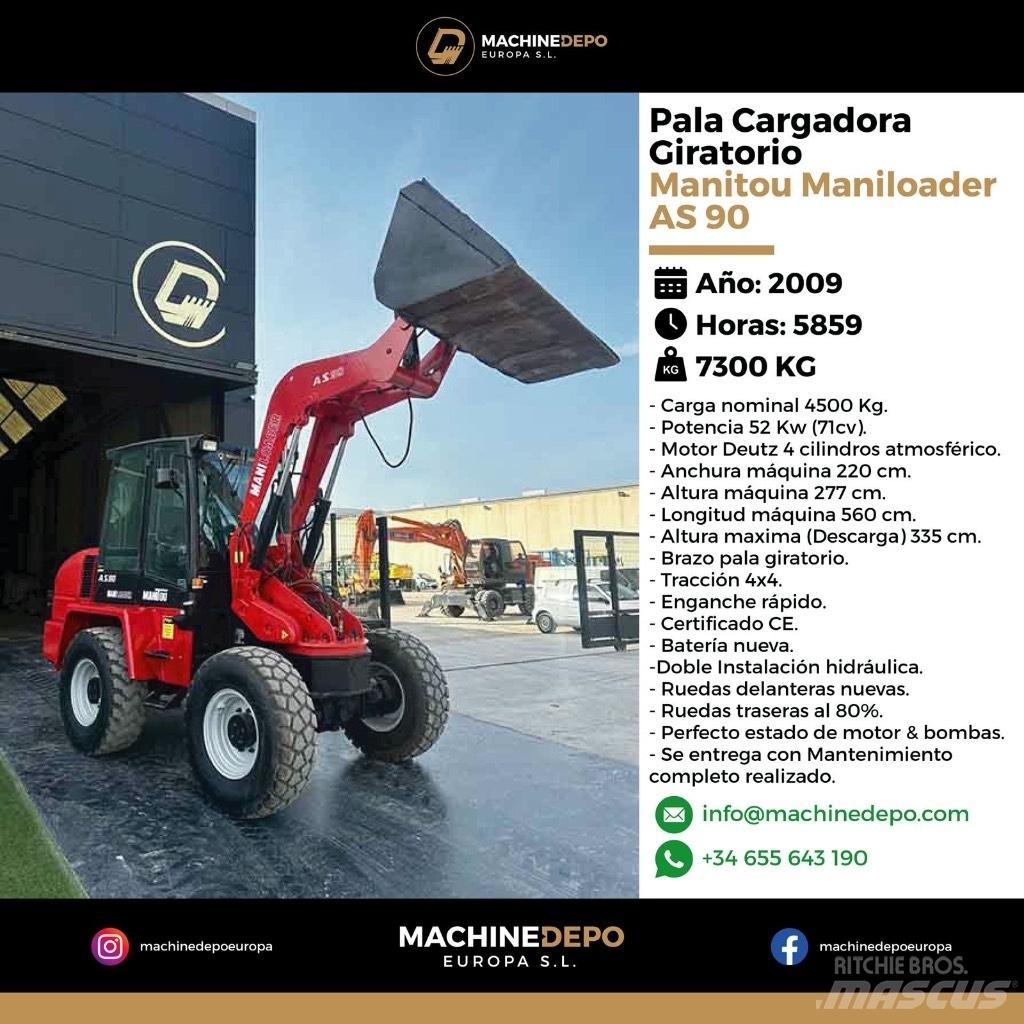 Manitou As 90 Малые погрузчики