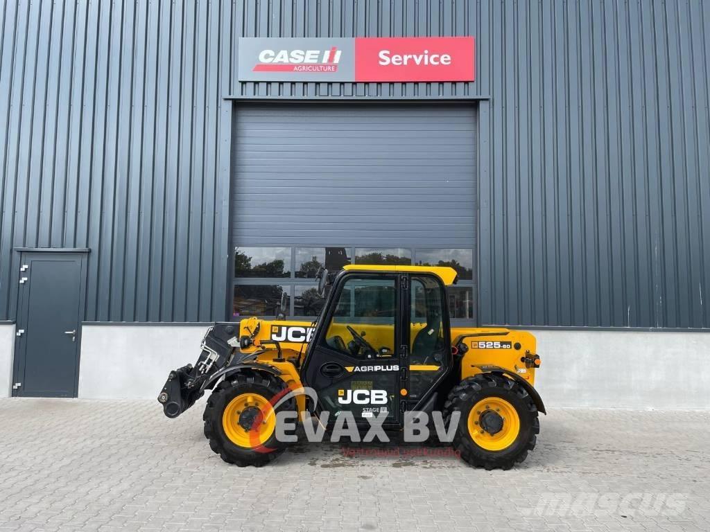 JCB 525-60 AgriPlus Сельскохозяйственные телескопические погрузчики