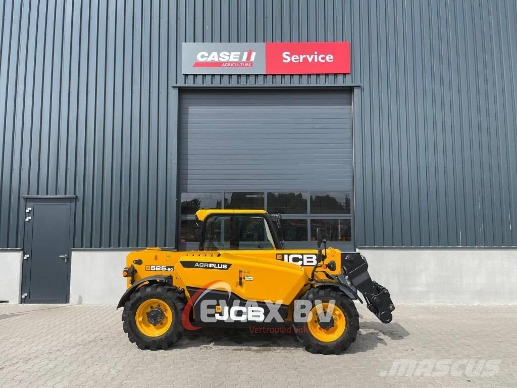 JCB 525-60 AgriPlus Сельскохозяйственные телескопические погрузчики