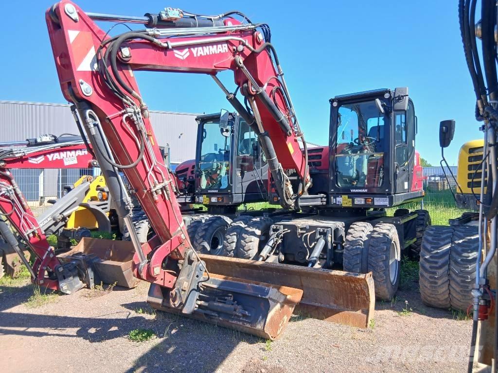 Yanmar B 110 w Колёсные экскаваторы