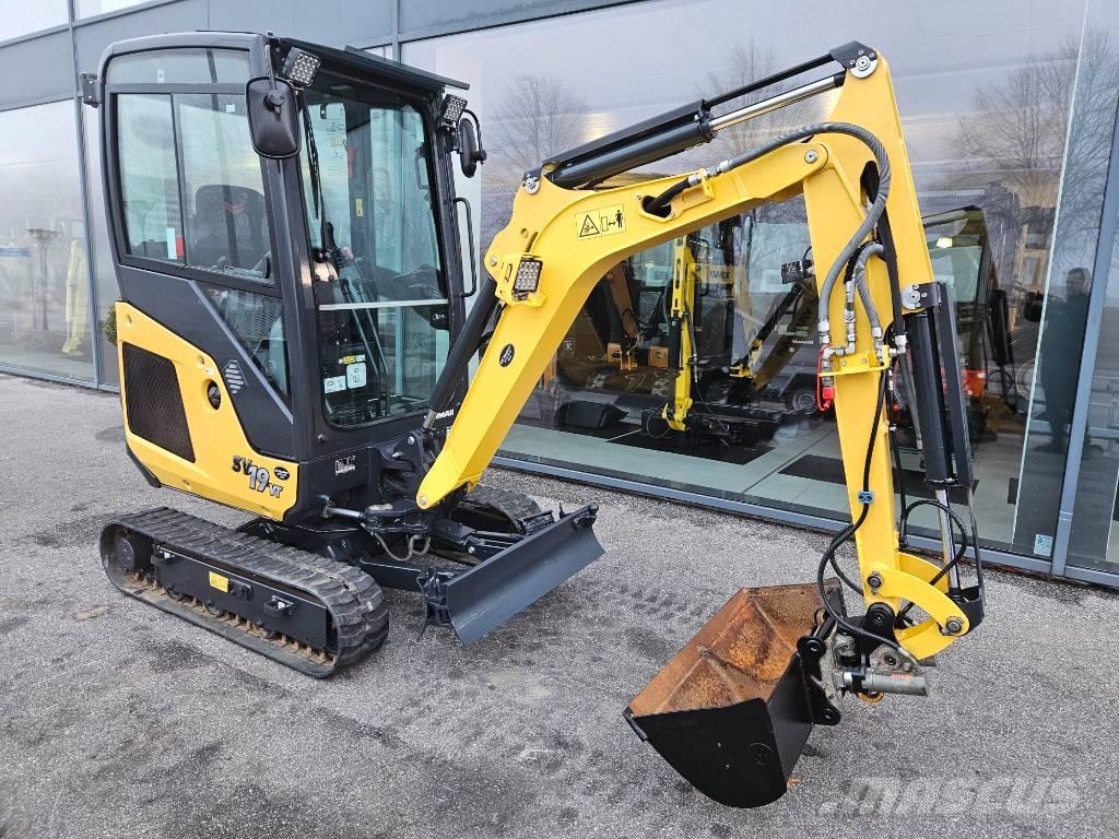 Yanmar SV 19 VT Мини-экскаваторы