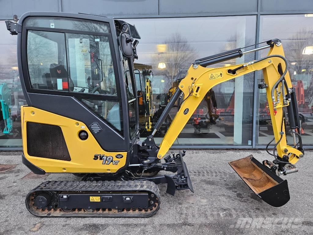 Yanmar SV 19 VT Мини-экскаваторы