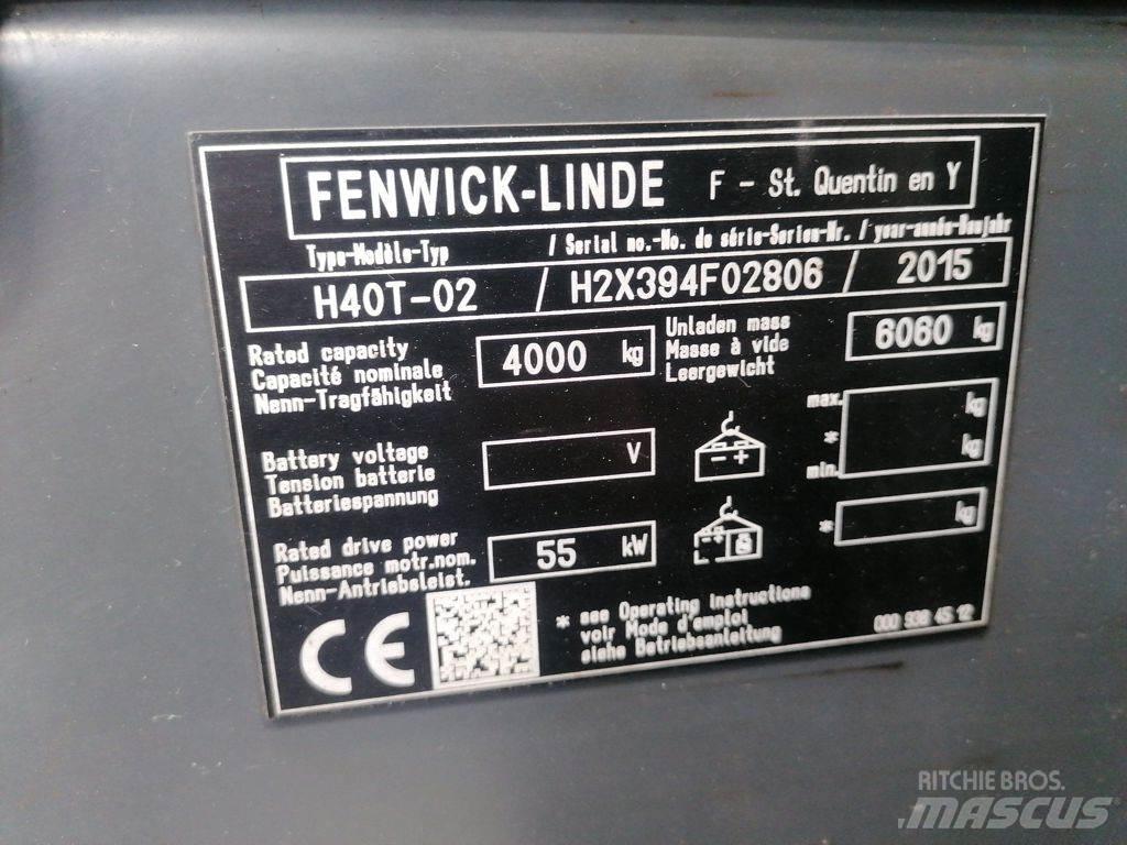 Linde H40T-02 Газовые погрузчики