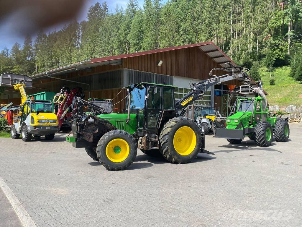 John Deere 6400 Лесохозяйственные тракторы