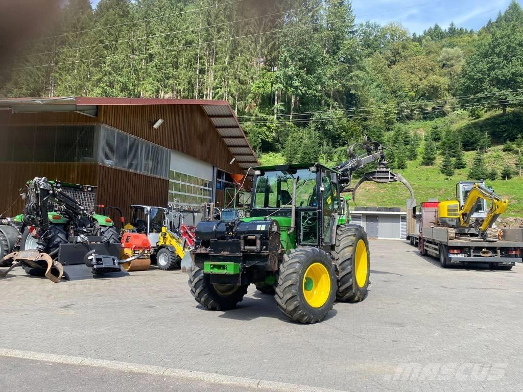 John Deere 6400 Лесохозяйственные тракторы