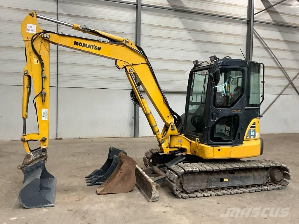 Komatsu PC 55 MR-3 Мини-экскаваторы