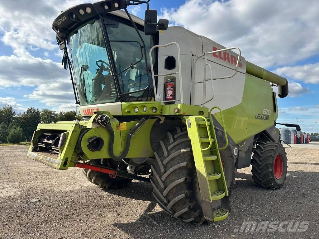 CLAAS Lexion 670 Зерноуборочные комбайны