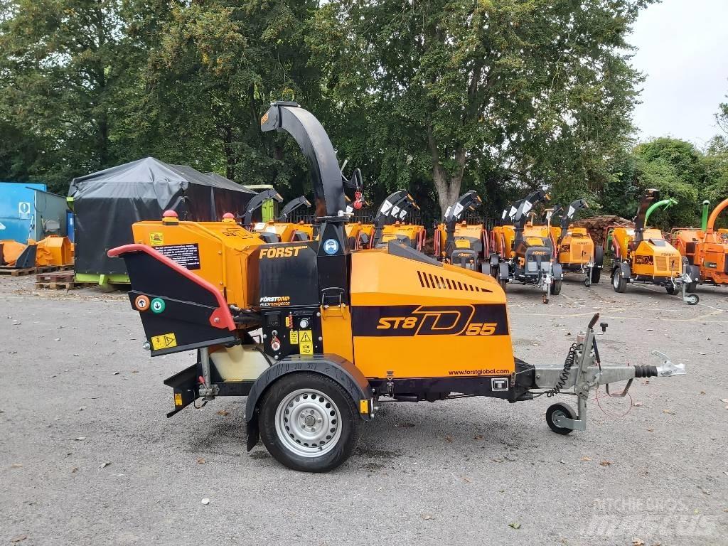 Forst ST8D Дробилки древесины