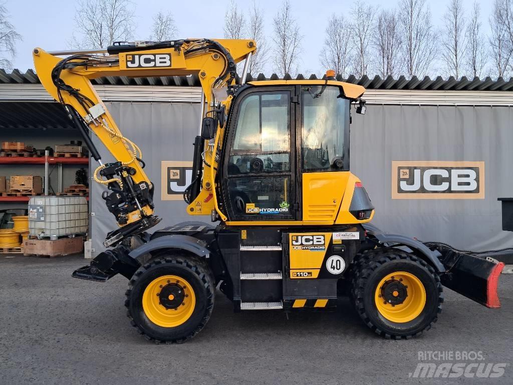 JCB HD110W Колёсные экскаваторы