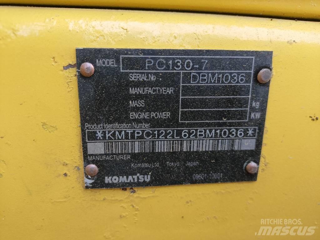 Komatsu PC130 Гусеничные экскаваторы
