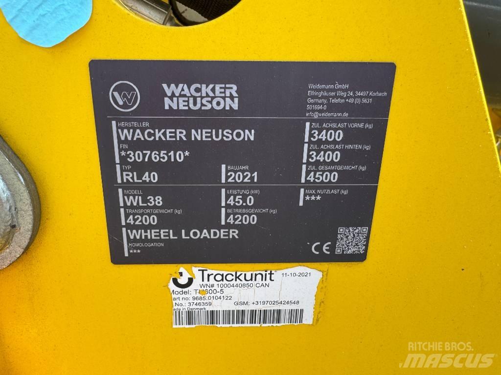 Wacker Neuson WL38 Фронтальные погрузчики