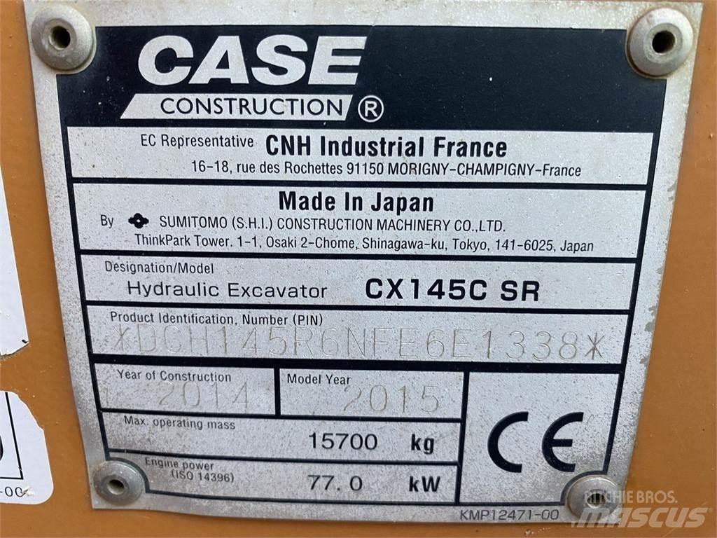 CASE CX145C Гусеничные экскаваторы