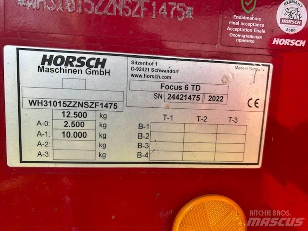 Horsch Focus 6 TD Комбинированные сеялки