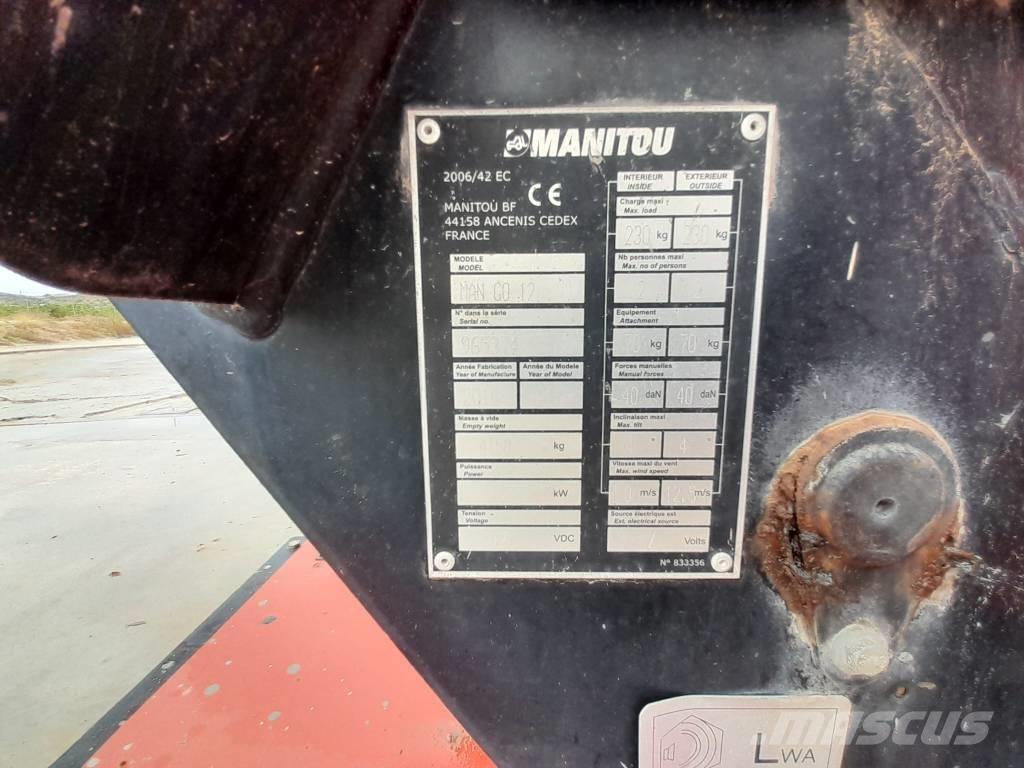 Manitou ManGo 12 Коленчатые подъемники