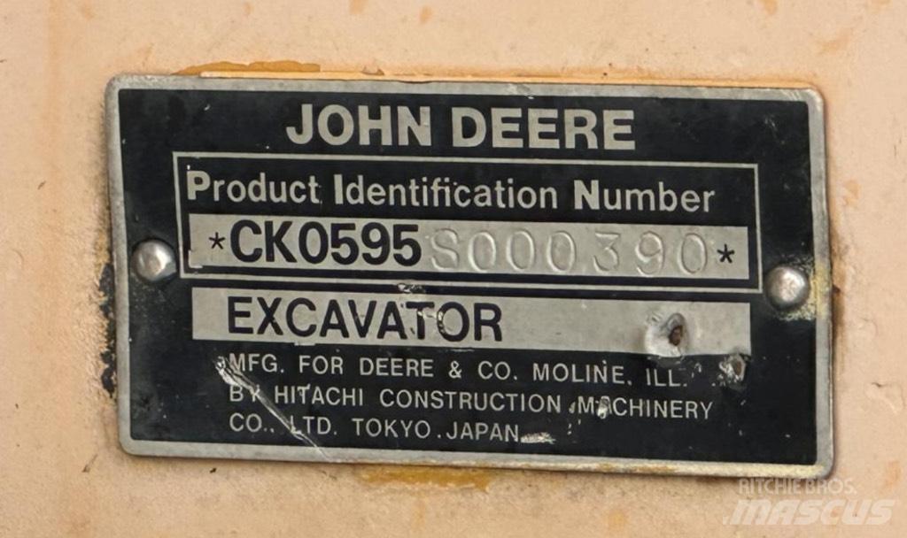 John Deere 595 Колёсные экскаваторы