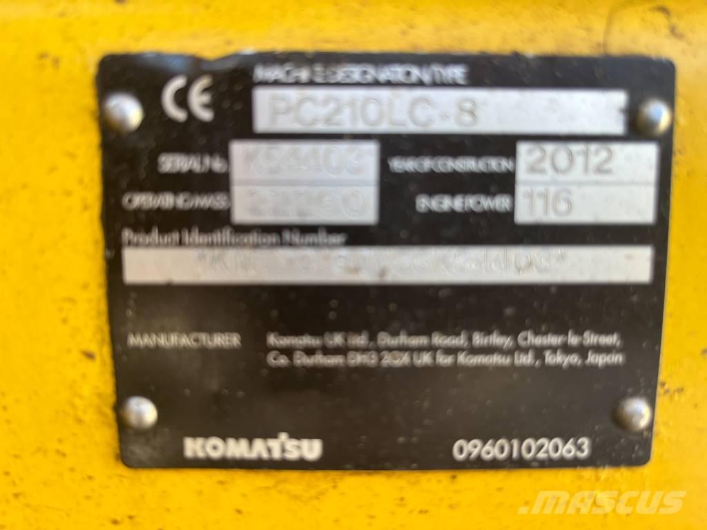Komatsu PC 210 LC-8 Гусеничные экскаваторы