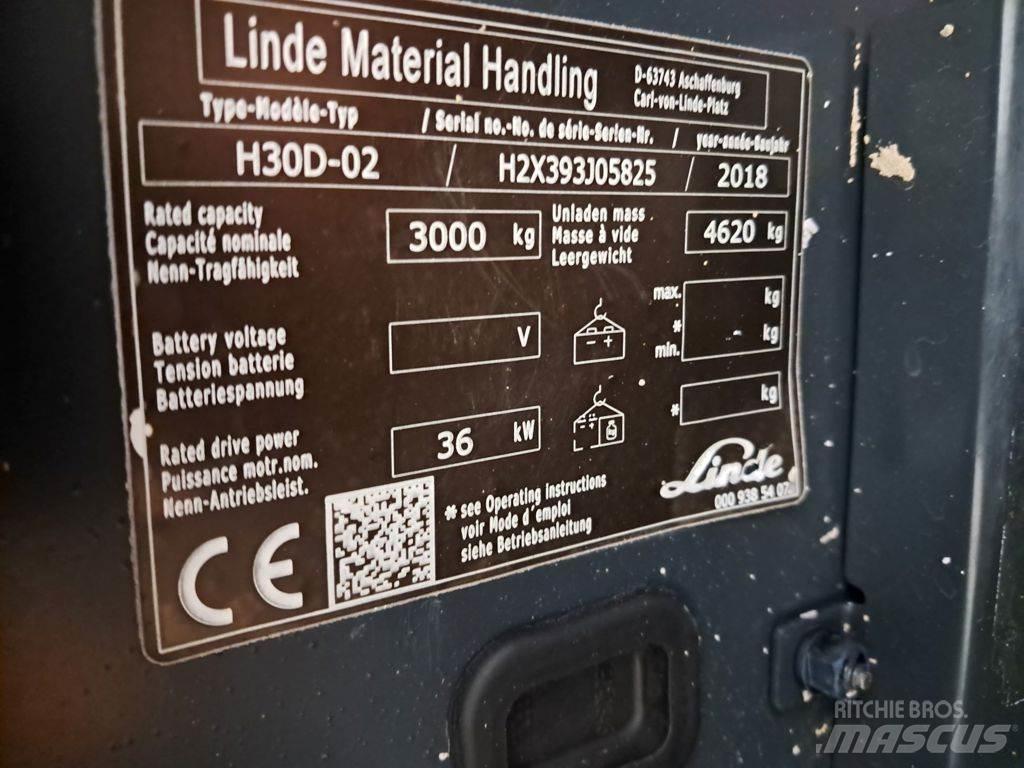 Linde H30D-02 Дизельные погрузчики