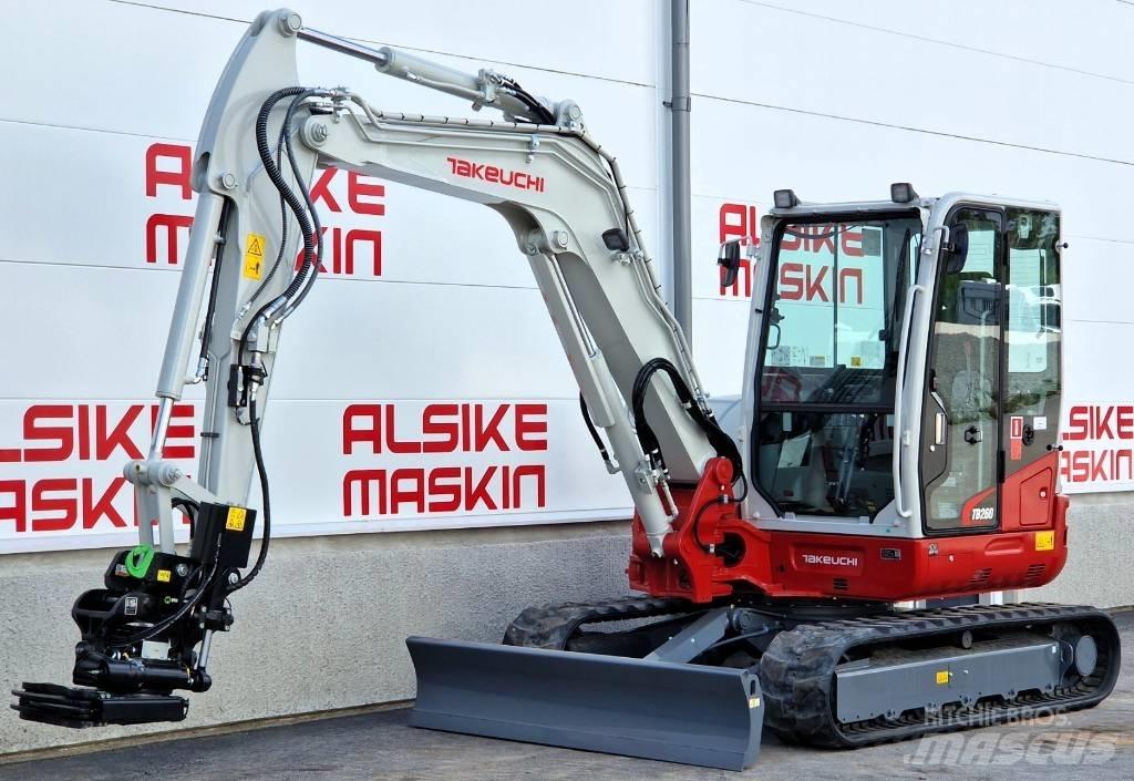 Takeuchi TB 260 Мини-экскаваторы