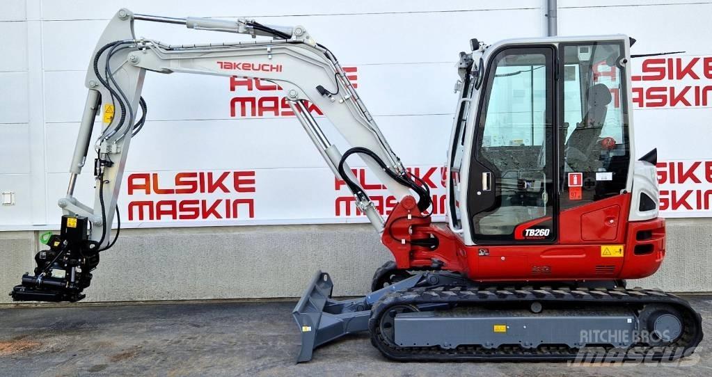Takeuchi TB 260 Мини-экскаваторы
