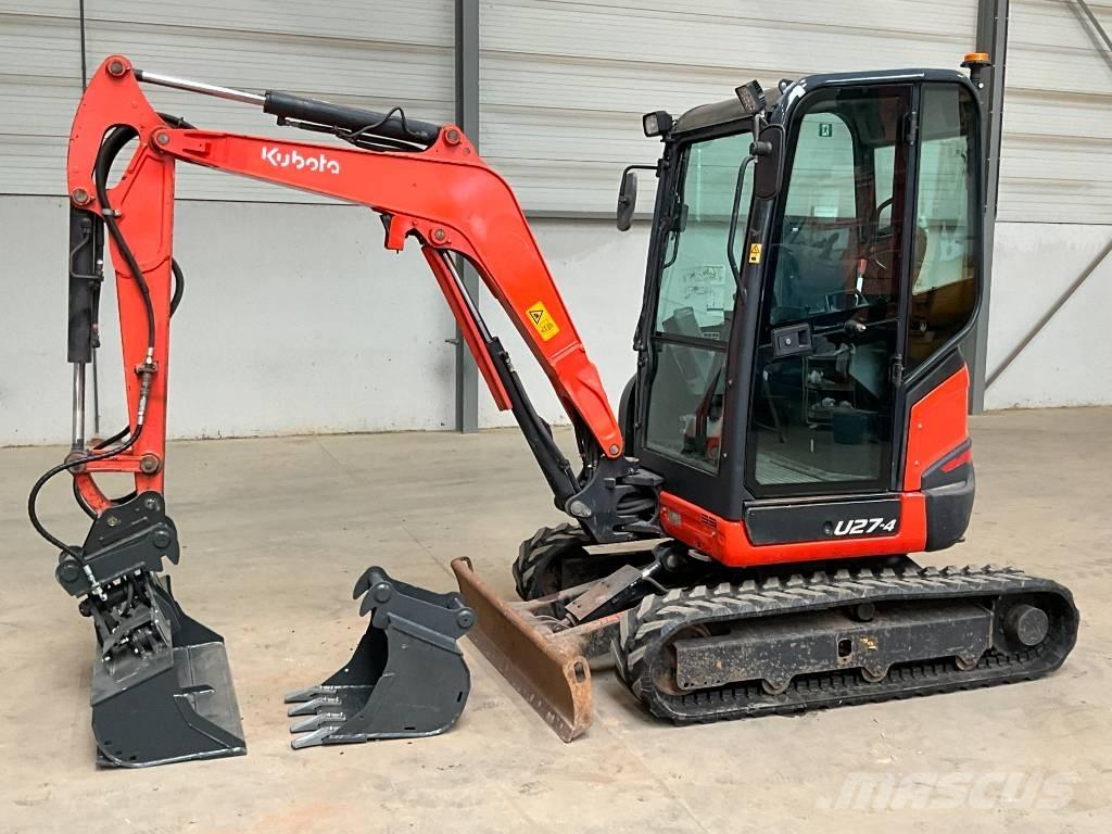 Kubota U 27-4 Мини-экскаваторы