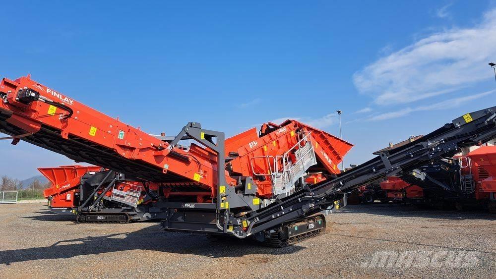 Terex Finlay 873+ Мобильные грохоты