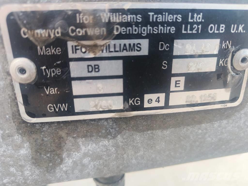 Ifor Williams GX 84 Прочие прицепы