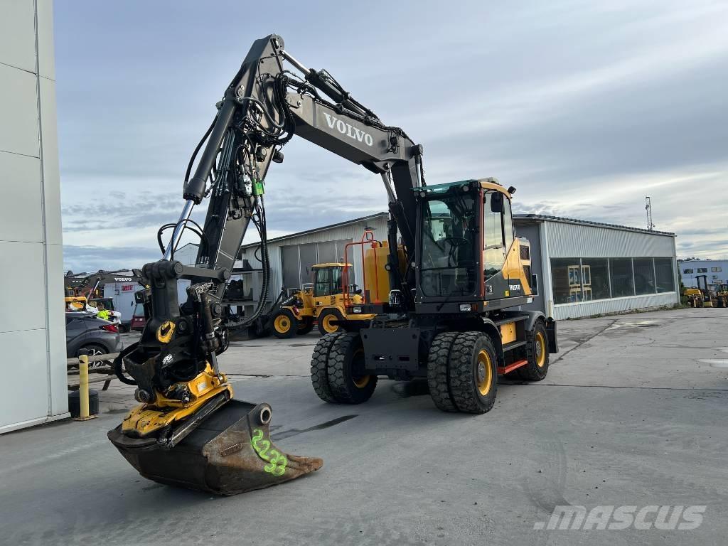 Volvo EWR150E Колёсные экскаваторы