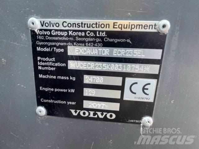 Volvo ECR235EL Гусеничные экскаваторы
